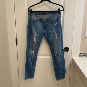 Just Black Denim Ripped Jeans